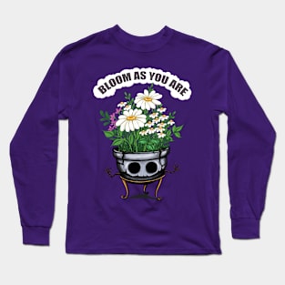 Flower plant pot Long Sleeve T-Shirt